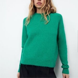 Zara alpaca and wool sweater S